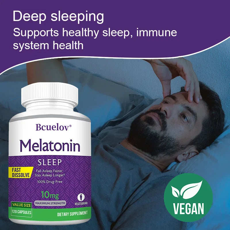 Melatonin 10 Mg - 120 Capsules
