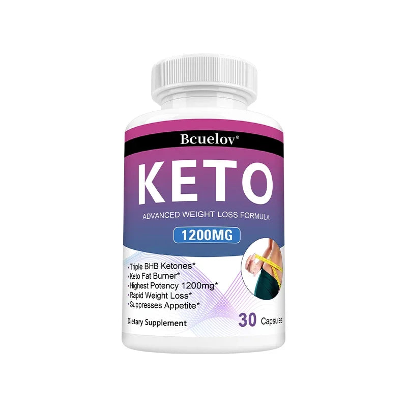 Keto Capsules - Weight Management, Metabolism Boost, Appetite Control, Energy, Digestive Health