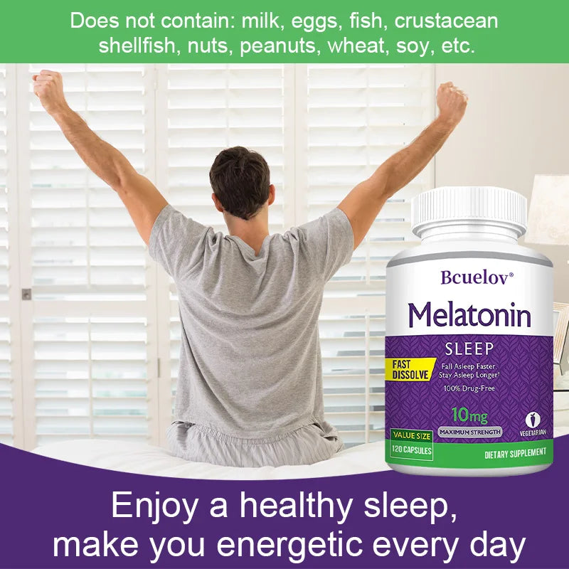 Melatonin 10 Mg - 120 Capsules