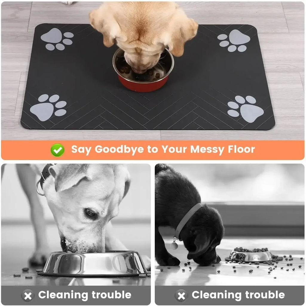 Pet Feeding Mat-Absorbent Placemat
