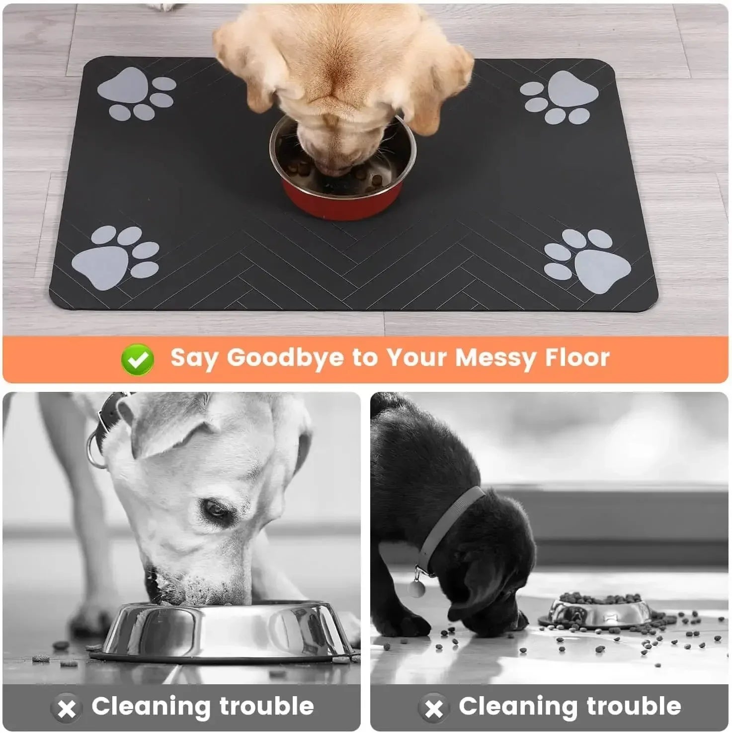Pet Feeding Mat-Absorbent Placemat
