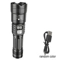 100000LM Super Bright Flashlight Type-C