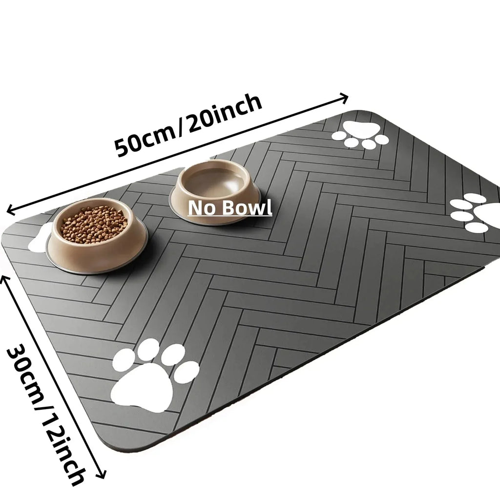 Pet Feeding Mat-Absorbent Placemat