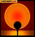 LED Sunset Projection Lamp - Wall and Room Lighting