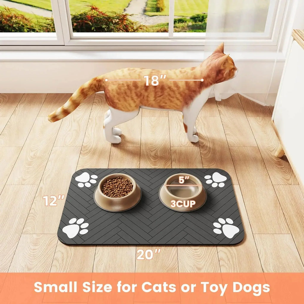 Pet Feeding Mat-Absorbent Placemat
