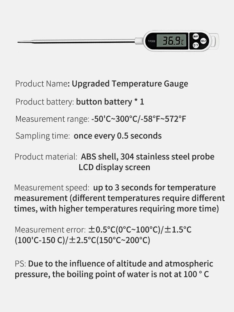 Cooking Thermometer - Stainless Steel