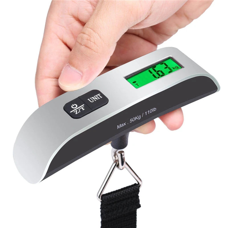 Portable Digital Scale with LCD Display 110lb/50kg