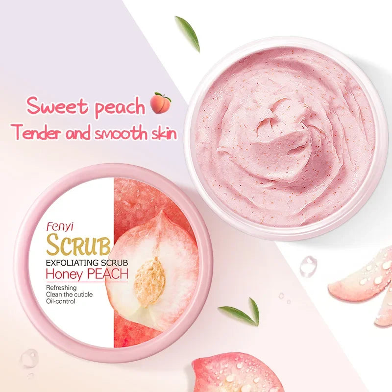 Fenyi Honey Peach Exfoliating Deep Clean Moisturizer Scrub