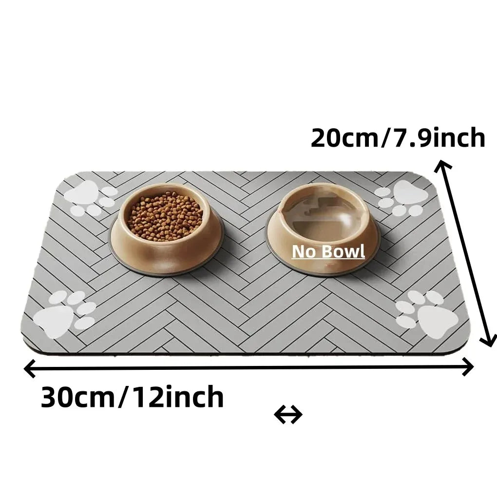 Pet Feeding Mat-Absorbent Placemat