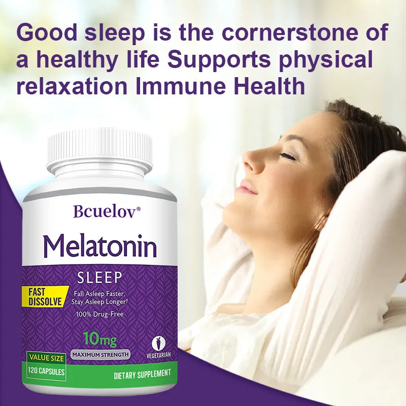 Melatonin 10 Mg - 120 Capsules