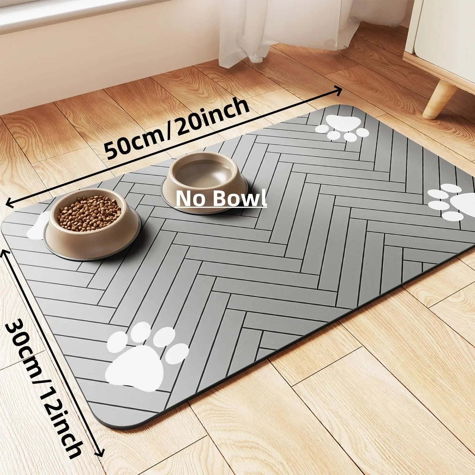 Pet Feeding Mat-Absorbent Placemat