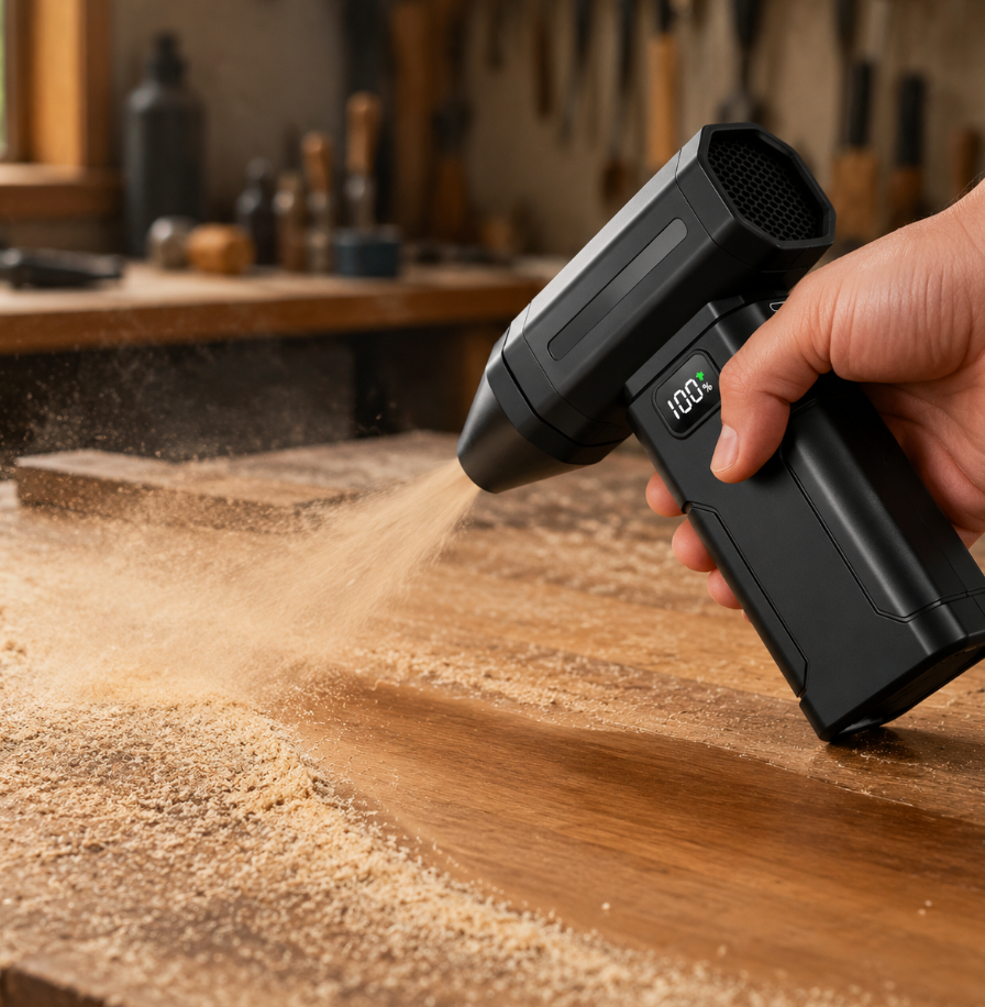 Turbo Jet Pro — 130,000 RPM Handheld Blower