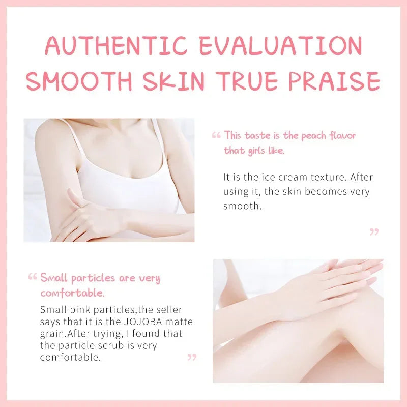 Fenyi Honey Peach Exfoliating Deep Clean Moisturizer Scrub