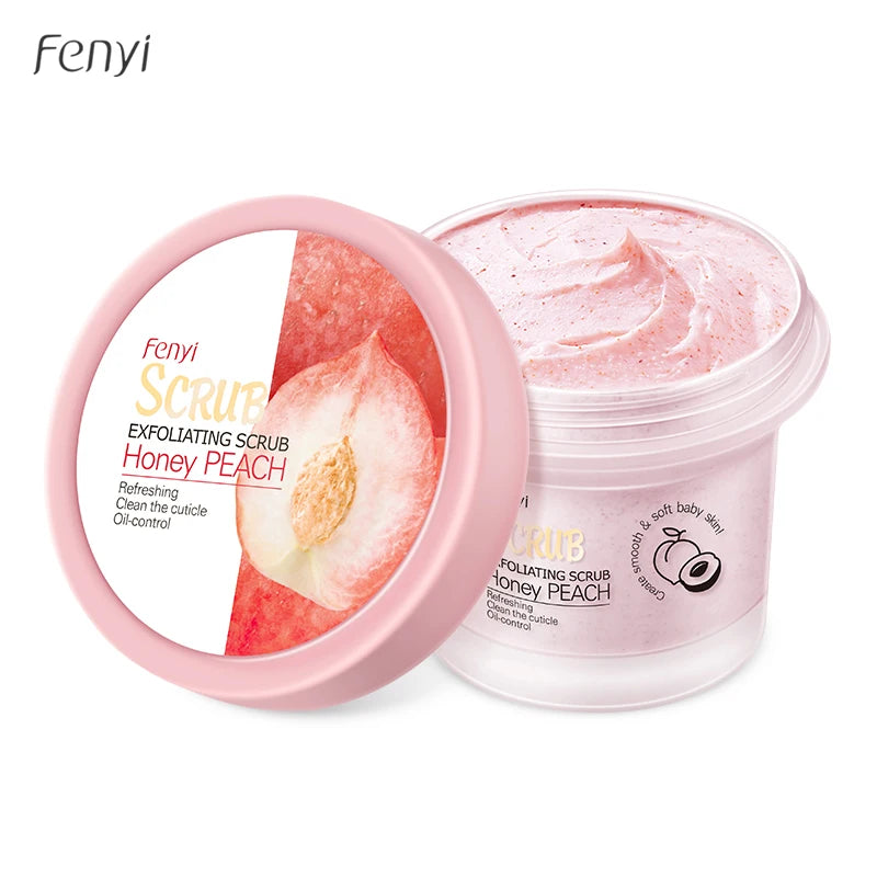 Fenyi Honey Peach Exfoliating Deep Clean Moisturizer Scrub
