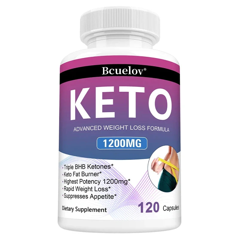 Keto Capsules - Weight Management, Metabolism Boost, Appetite Control, Energy, Digestive Health
