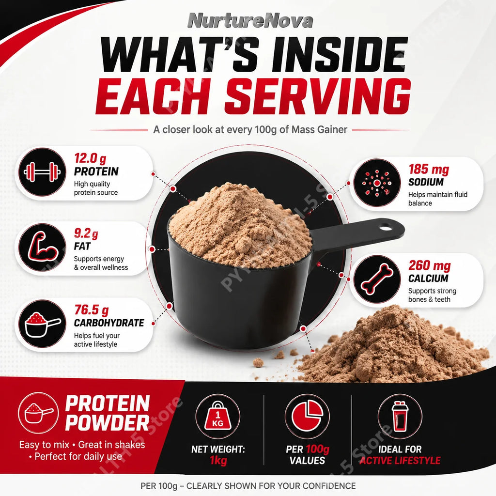 Mass Gainer Protein Powder 1kg