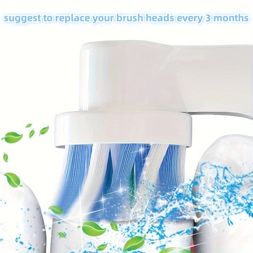 Replacement Toothbrush Heads - Compatible: Oral-B Braun Professional Toothbrushes