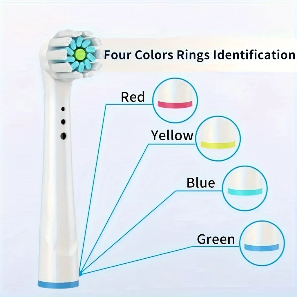 Replacement Toothbrush Heads - Compatible: Oral-B Braun Professional Toothbrushes