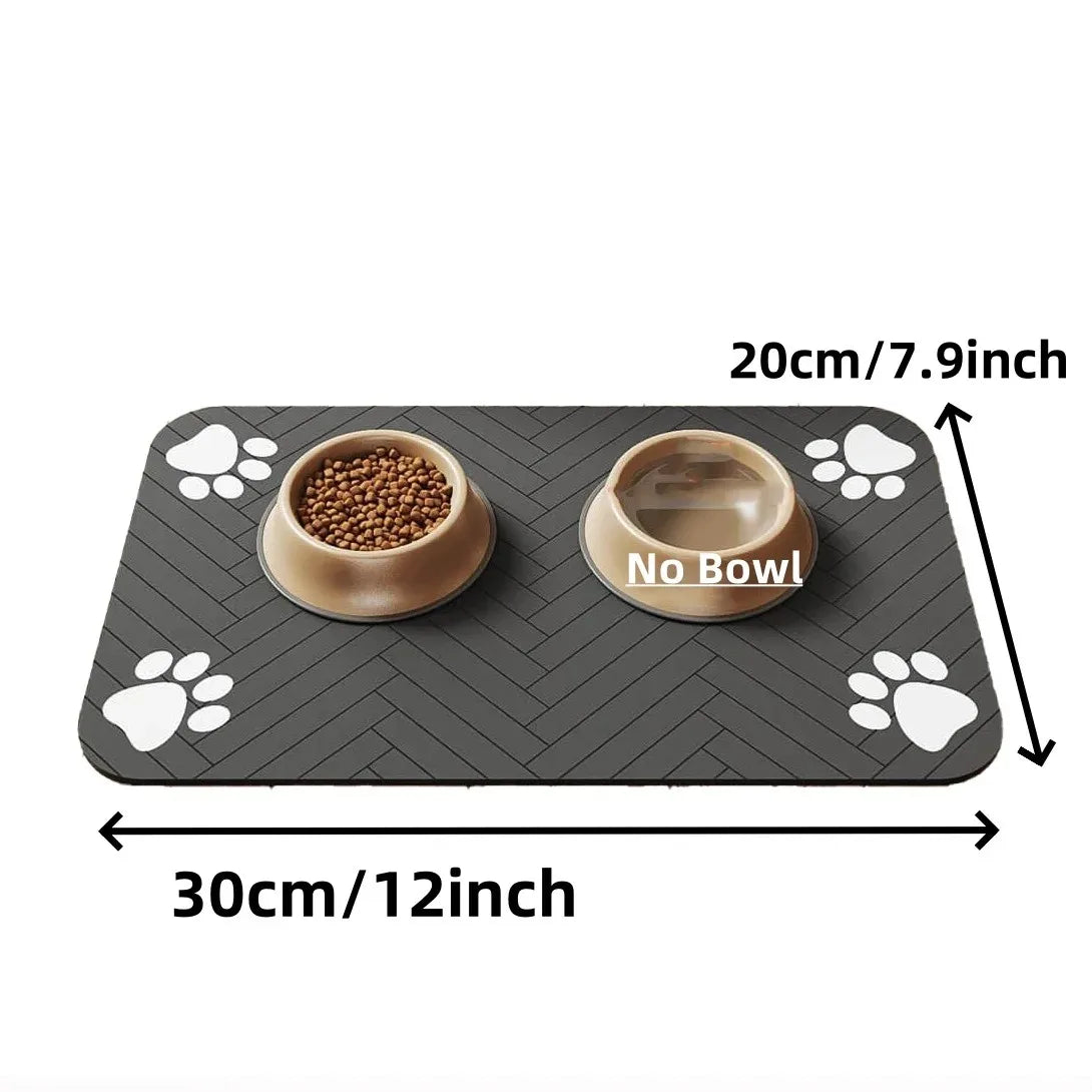 Pet Feeding Mat-Absorbent Placemat