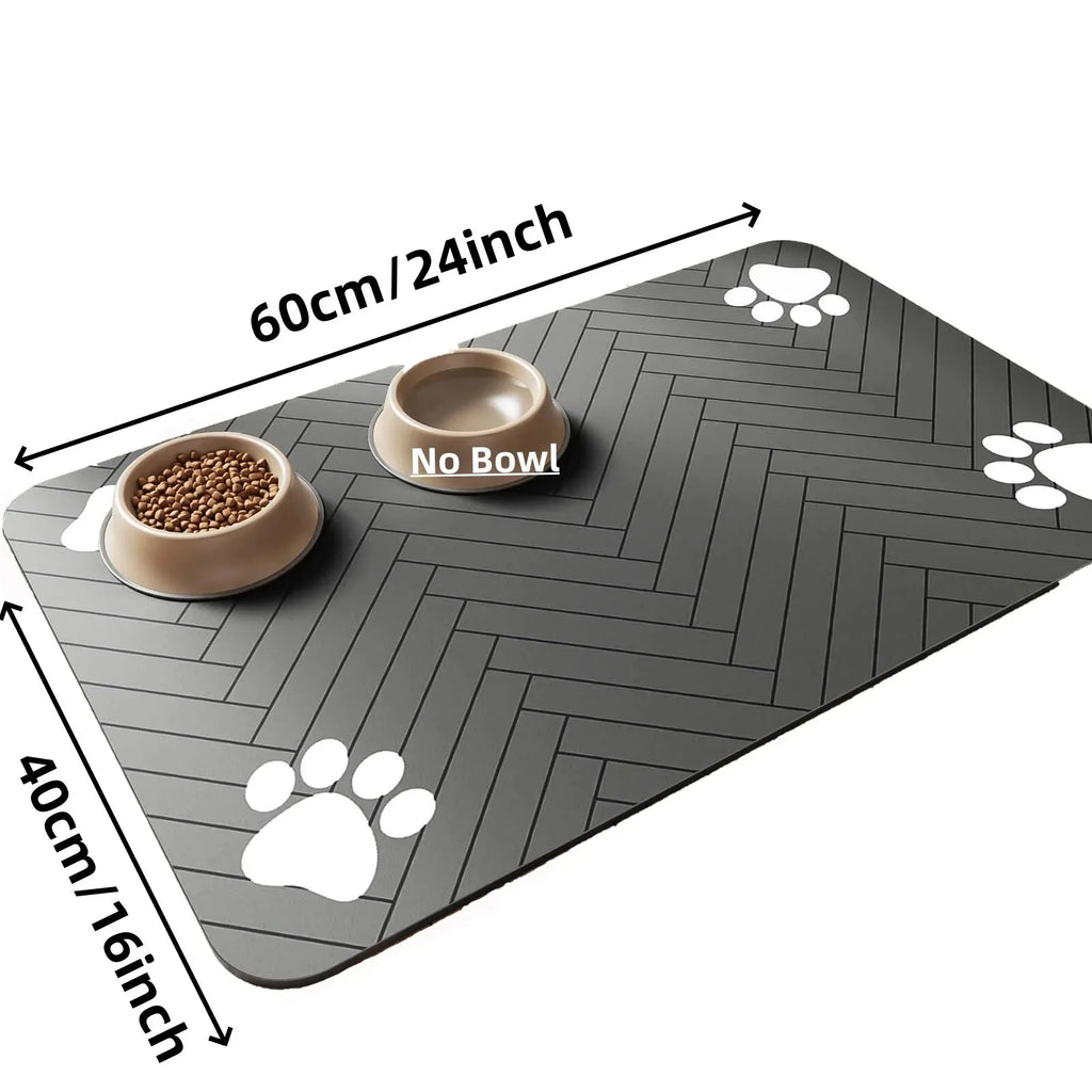 Pet Feeding Mat-Absorbent Placemat