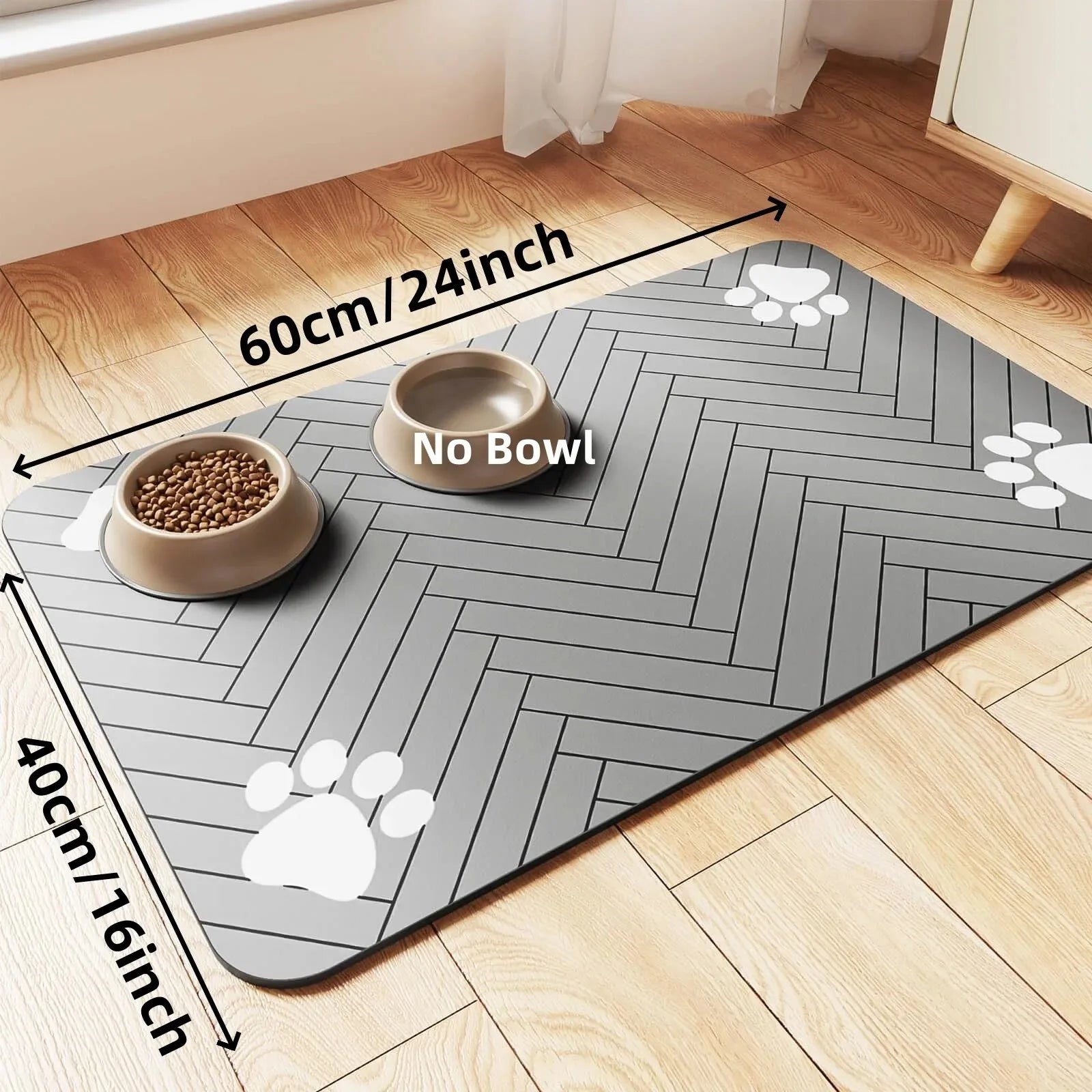 Pet Feeding Mat-Absorbent Placemat